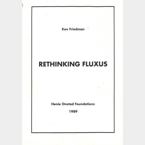 Rethinking Fluxus