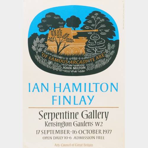 Ian Hamilton Finlay: Serpentine Gallery