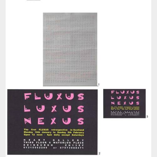 Fluxus - Luxus - Nexus, Edinburg