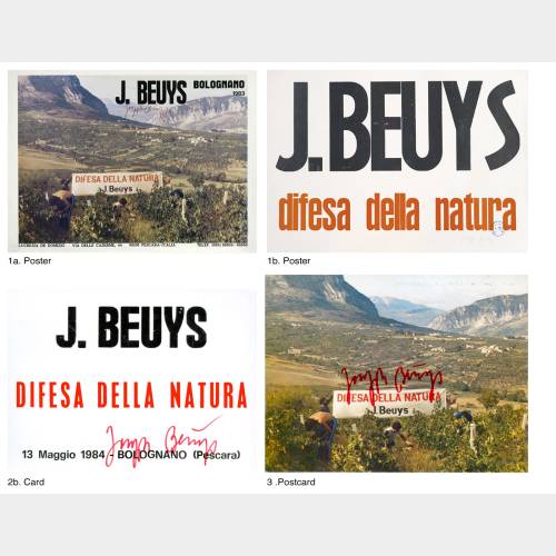 Joseph  Beuys. Difesa della natura