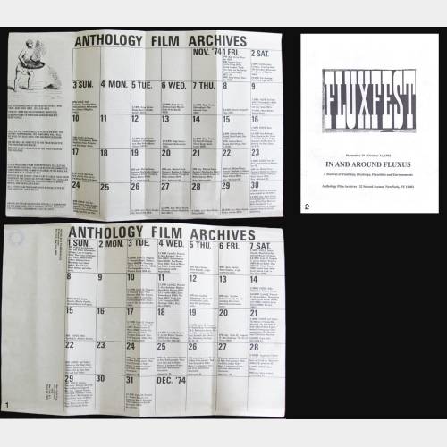 Anthology Film Archives: announcement