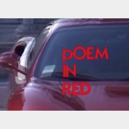 Poem in red (Dedicated to Ferrari Modena)