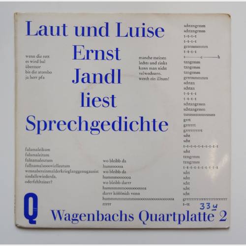 Laut und Luise