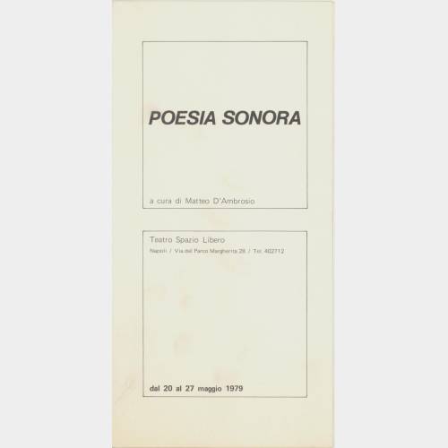 Poesia sonora