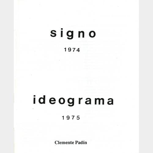Signo 1974 / Ideograma 1975