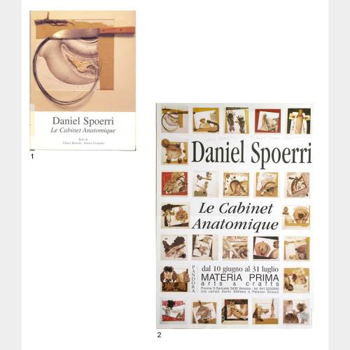 Daniel Spoerri.  Le Cabinet Anatomique