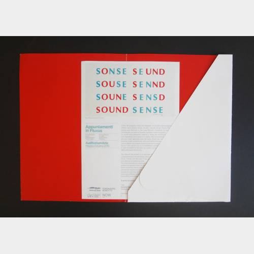 Sense Sound / Sound Sense. Fluxus Music, Scores & Records in the Luigi Bonotto Collection, Rome-London