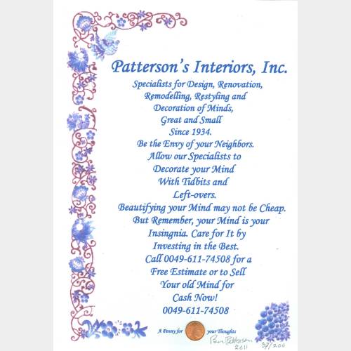 Patterson's Interiors, Inc.