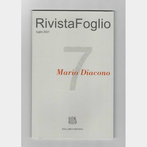 Mario Diacono. EXODUSSEO. Libri & Objtexts