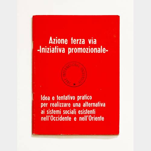 Azione terza via - Iniziativa promozionale