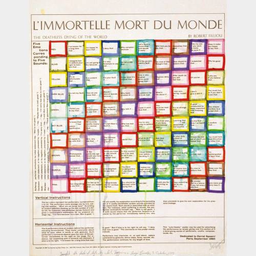 L'immortelle mort du monde (1960) / The deathless dying of the world