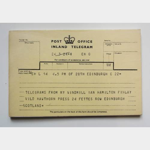 Telegrams from My Windmill