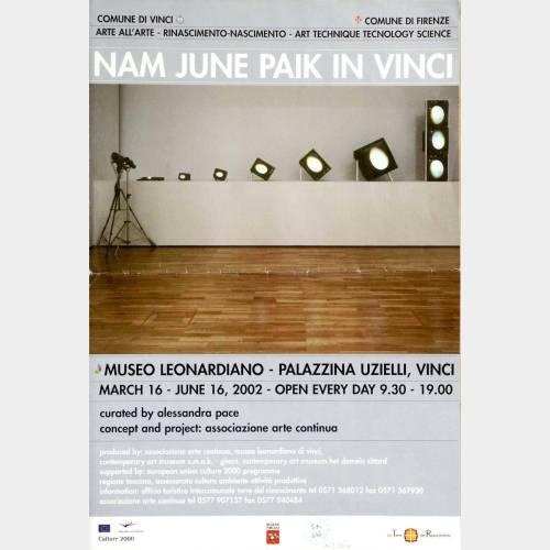 Nam June Paik in Vinci