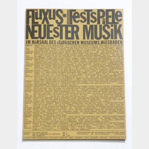 Fluxus Internationale. Festspiele Neuester Musik (1962)